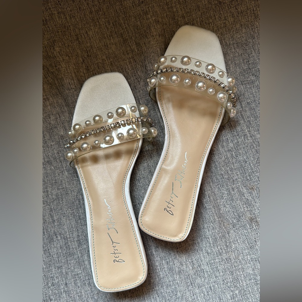 Betsey Johnson Bridal Sandals